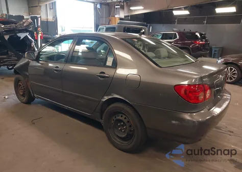 2006 Toyota Corolla Le из США, поврежденный, VIN 2T1BR32E76C707331